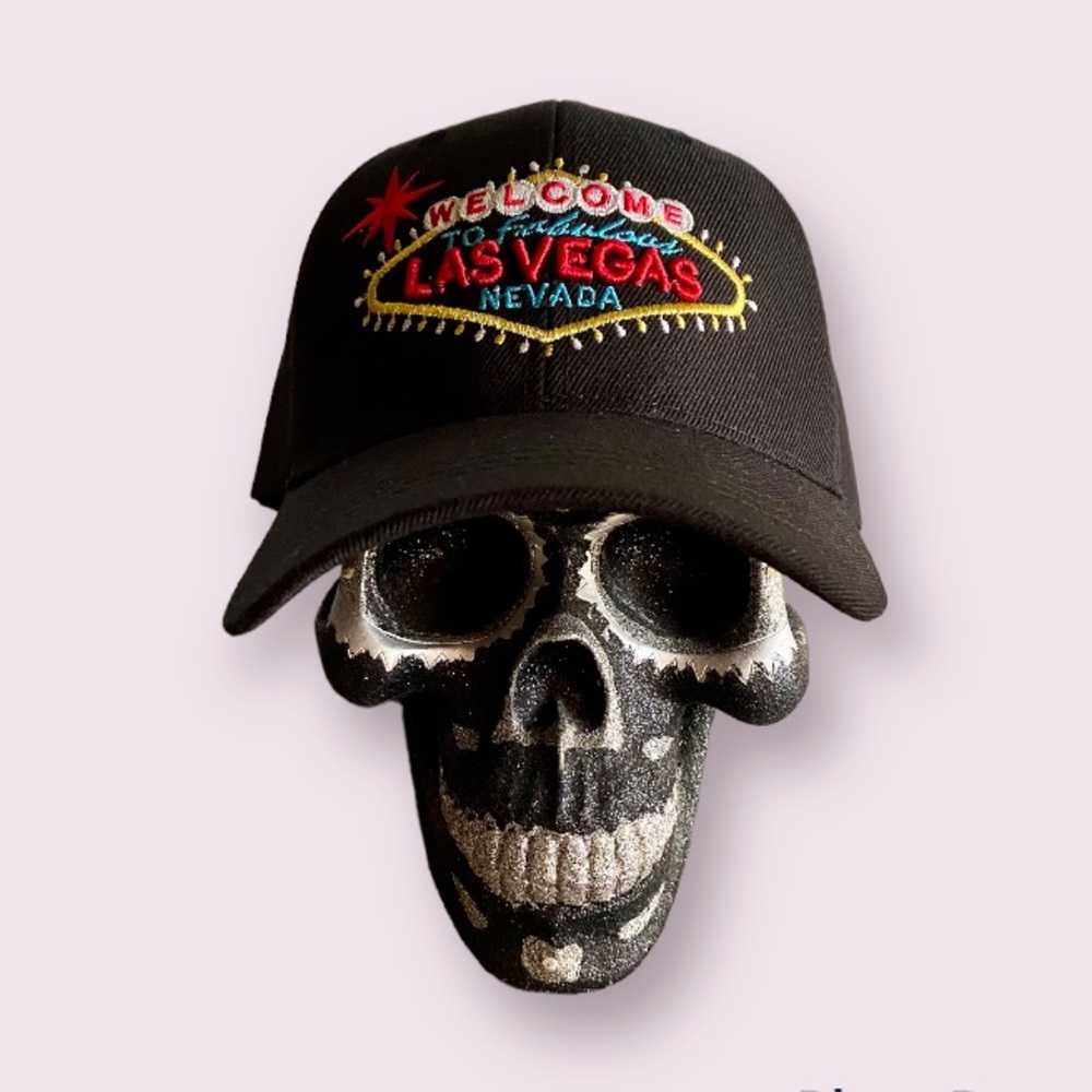 Welcome to Fabulous Las Vegas Nevada Hat in Black